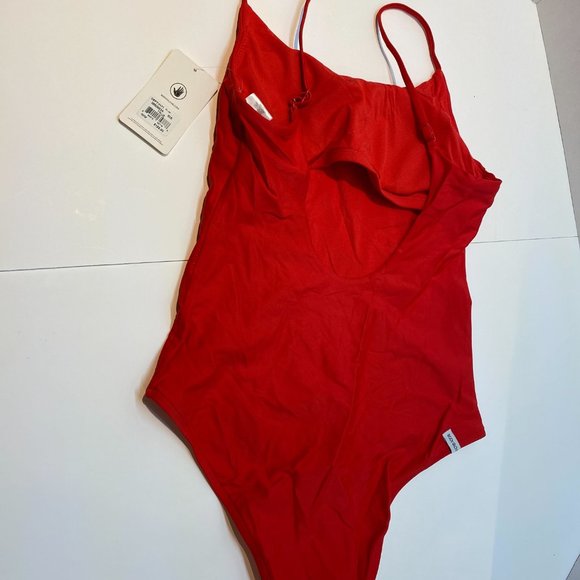 NWT Body Glove Red Tank One Piece Swimsuit - Picture 4 of 5